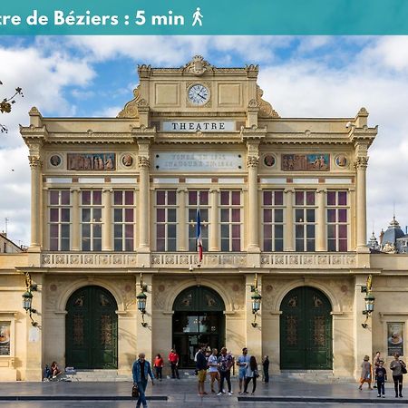 Elegant Studio Climatise 'Alma 2' - Coeur De Beziers - Wifi Fibre - Netflix Exterior photo